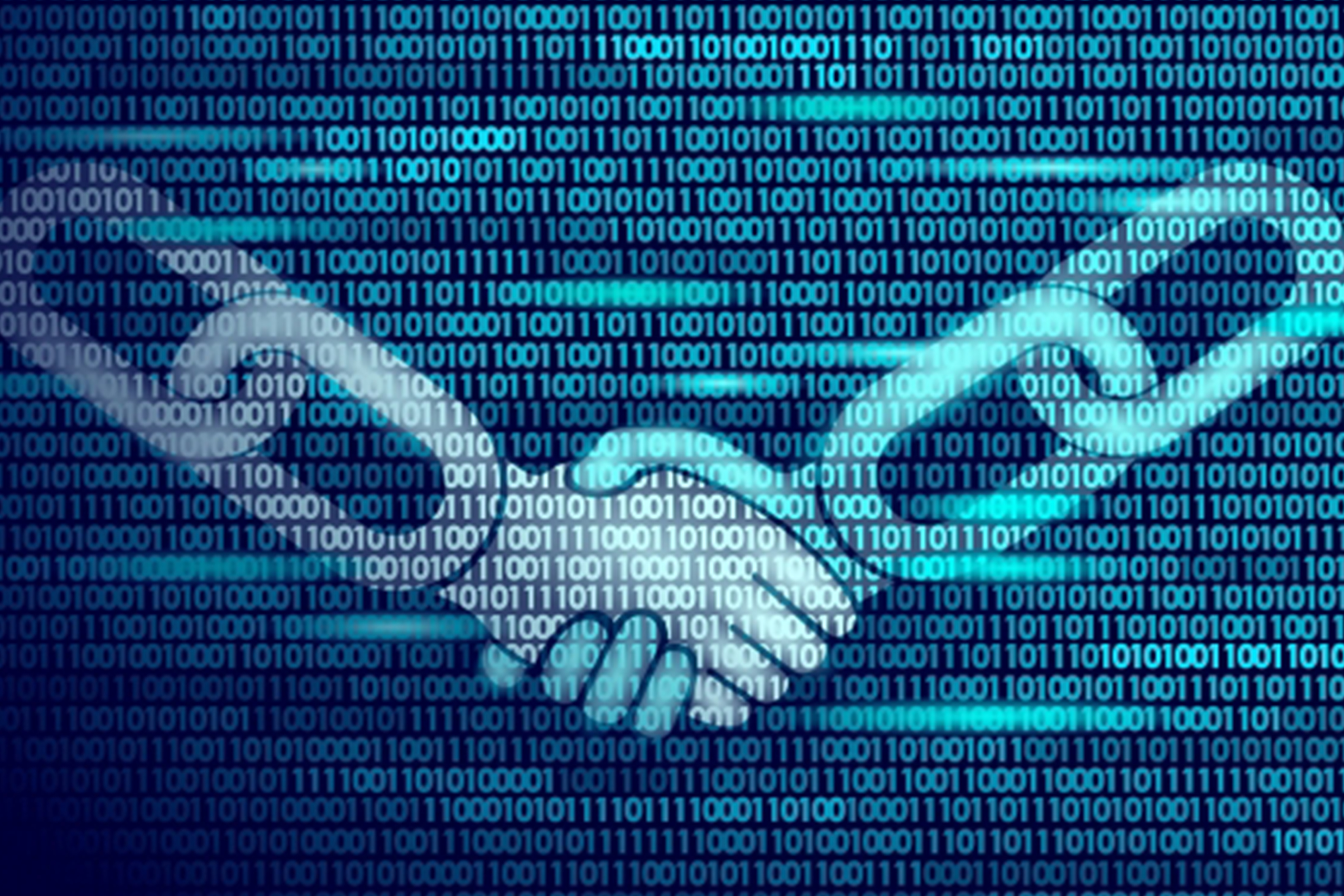 Blockchain is a database that is jointly managed by a distributed set of participants. Image from Shutterstock