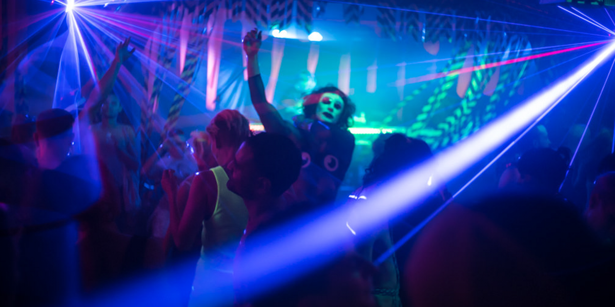night club scene