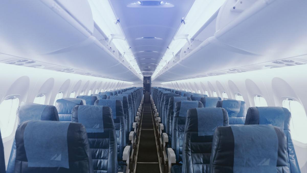 Empty plane