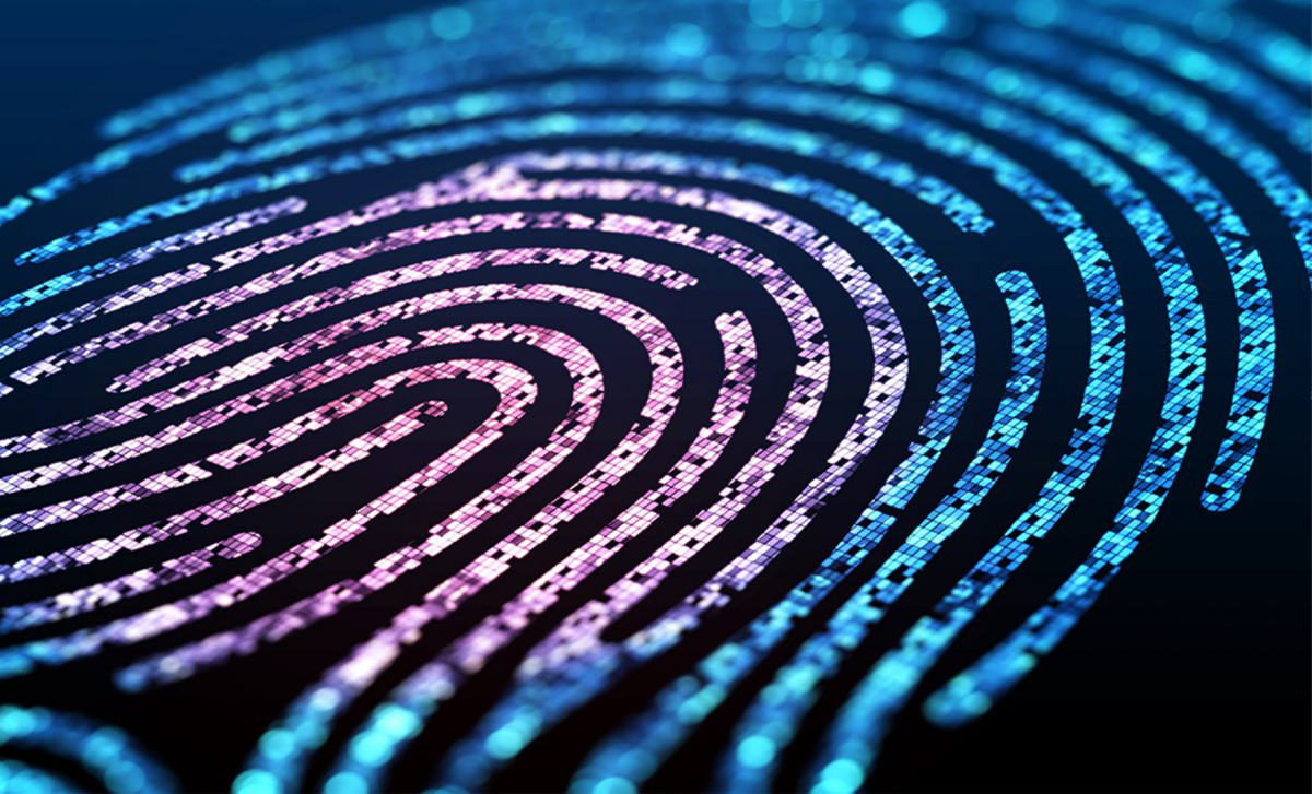 photo graphic of a digital fingerprint