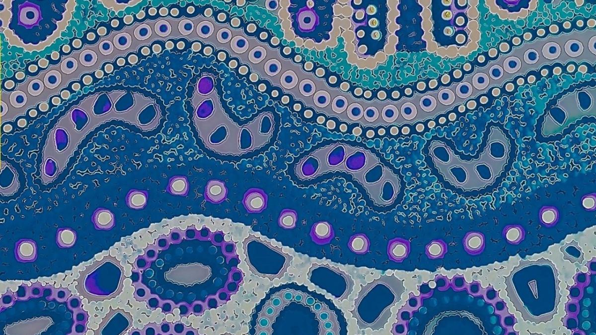 Design by indigenous artist Debra Beale. 